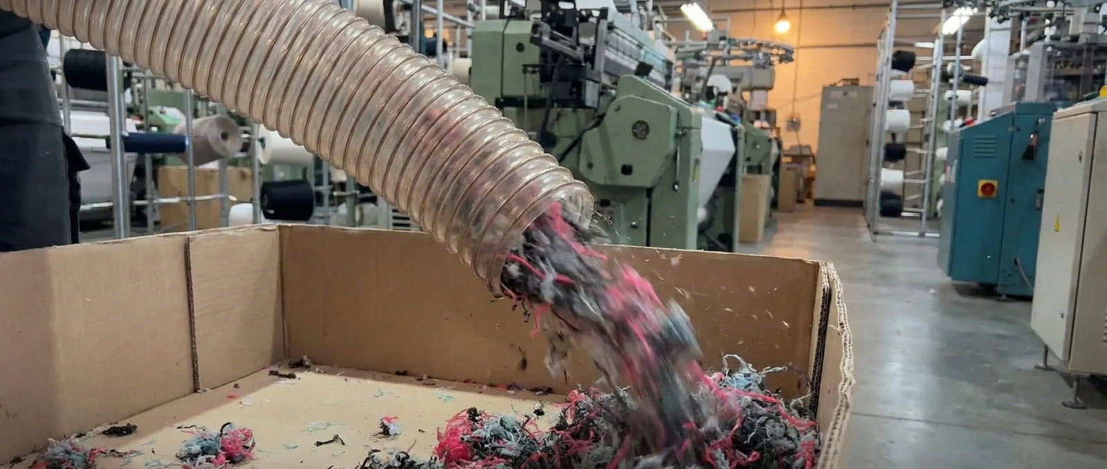 Continuous Polyethylene Filament Extraction System