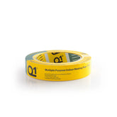 Q1® Multiple Purpose Indoor Masking Tape 1", 25mm x 50m, Box of 36