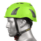 BIG BEN Ultralite Unvented Height Safety Helmet, Green, PP-B-HH100GR