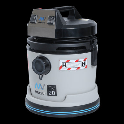 MAXVAC Dura H-Class Certified 20L Vacuum, no power take-off. Light & Compact, MV-DV-20-HBN-230