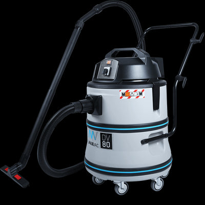 MAXVAC Dura DV80-MBM 80ltr Wet/Dry Vacuum including Wand Kit, MV-DV-80-MBM-230
