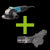 MAXVAC Dust Shroud & Makita 115mm Angle Grinder Package, Pre-Installed MV-GSM-1-110 Highly effective dust extraction at source for chasing repointing and floor preparation work