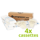 Longopac Vacuum Bags Mini 23m, Super Strong, Pack of 4