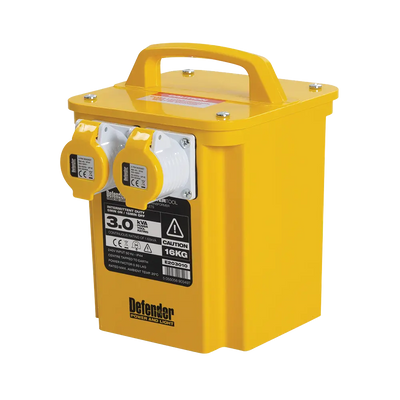 110v 3kVa Transformer with 2x16 amp Outlets