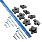 Rockler Universal T-Track Set 17pce - 1219mm (4ft)