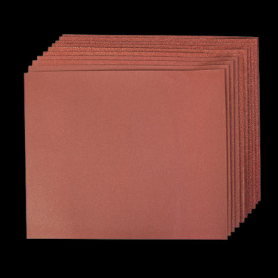 Silverline Aluminium Oxide Hand Sheets 10pce - 4 x 60, 2 x 80, 120, 240G