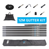 EasyReach Gutter Cleaning Kit, Carbon Fiber, 12m