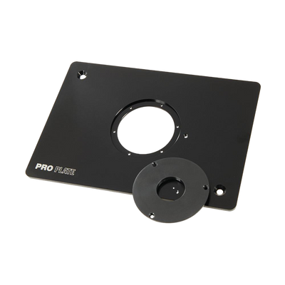 Rockler Aluminium Pro Router Plate (Blank) for Non-Triton Routers - 8-