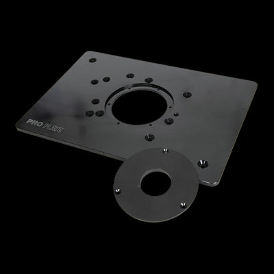 Rockler Aluminium Pro Router Plate for Triton Routers - 8-1/4 x 11-3/4