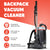 Cordless 36V Backpack Vacuum incl. Batteries & Quick Charger - Sprintus BoostiX