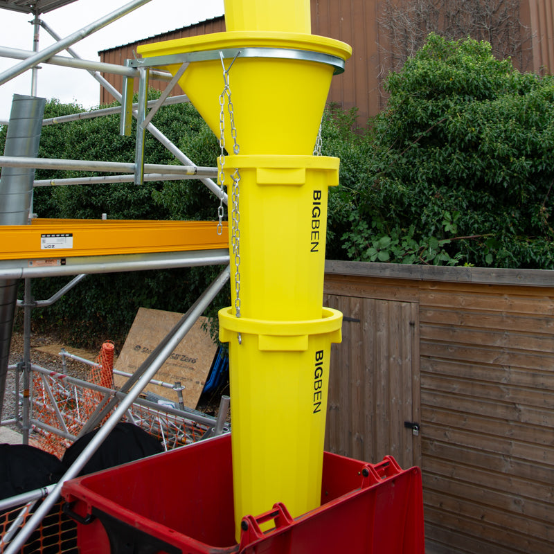 Containment Chute 20” Rubbish Chute Top Hopper - Extra Strong, Premium Chute for ...