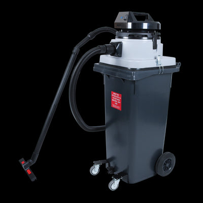 Wet Vacuum 120Ltr Wheelie Bin MAXVAC Dura DV120-WBN