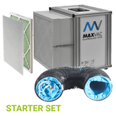MAXVAC Dustblocker DB650 Air Scrubber Cleaner, 6 Month Starter Set