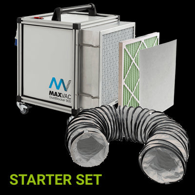 MAXVAC Dustblocker DB900 Air Scrubber Cleaner, 6 Month Starter Set