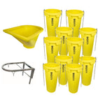 BIGBEN UltraTuff® 20" Rubble Chute Kit - 10 Chutes, 1 Top Hopper, 1 Fixing Frame