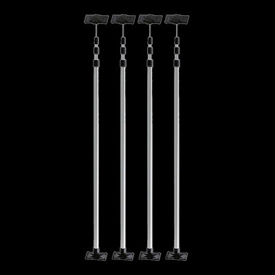 MAXVAC DustBarrier Telescopic Pole 1.10 - 3.10m, Set of 4 in Carry Case