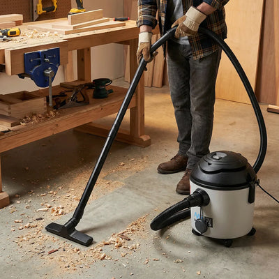M-Class Filtered Tradesman Vacuum, Wet/Dry Compact 15Ltr, MAXVAC