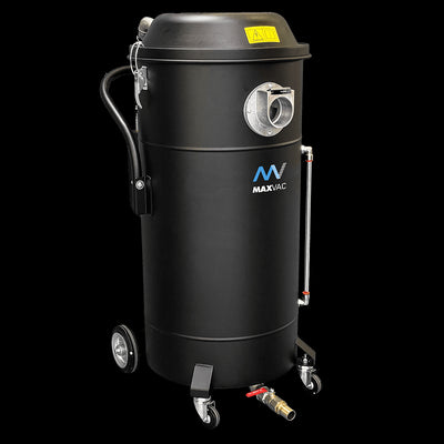 MAXVAC Supra SV1-970-LBW Compressed Air Industrial Vacuum for Liquids, 130L Drum