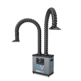 MAXVAC WFE 400 Twin Arm Desktop Solder & Fume Extractor