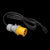 4mtr C5 Power Cable for MAXVAC Dustblocker DB450, DB650, DB1400 (UK 110v 16amp)