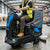 MV1000 Ride-On Floor Scrubber