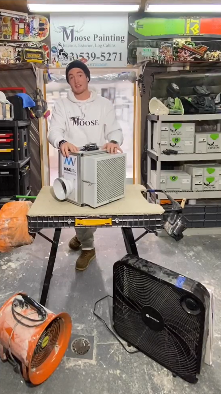 Db650 Retro Build MAXVAC Dustblocker DB650 Air Scrubber Cleaner