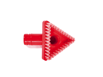 MAXVAC SUPRA Accessory - Triangular brush FDA red