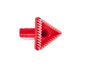 MAXVAC SUPRA Accessory - Triangular brush FDA red