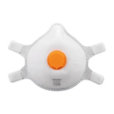 Alpha Solway FFP3 NR P3 Construction Dust Mask With Valve, 10 Pack