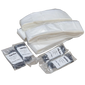Tubesac DUSTY 22m, Extra thick Transparent LDPE, 4 Pack