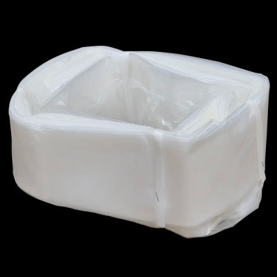 Tubesac DUSTY 22m, Extra thick Transparent LDPE, 4 Pack