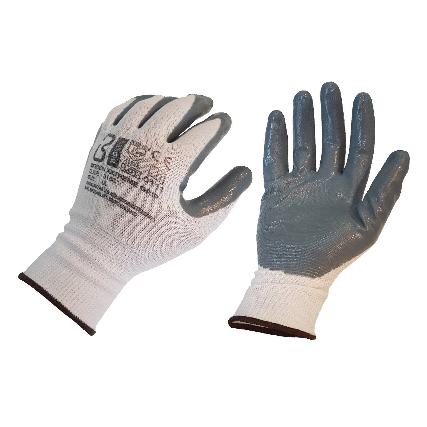 BIGBEN® Xxtreme Grip Scaffolding Gloves Nitrile Coated