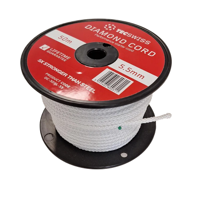 Unbreakable Diamond Cord Performance Starter Cord, 5.5mm x 50m