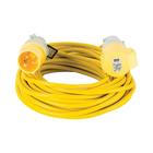 Defender Extension Lead Yellow 2.5mm2 16A 14m - 110V