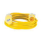 Defender Arctic Extension Lead Yellow 16A 2.5mm2 10m - 110V