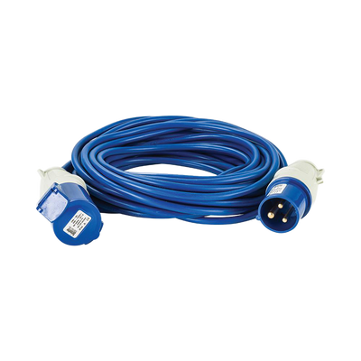 Defender Extension Lead Blue 1.5mm2 16A 14m - 230V