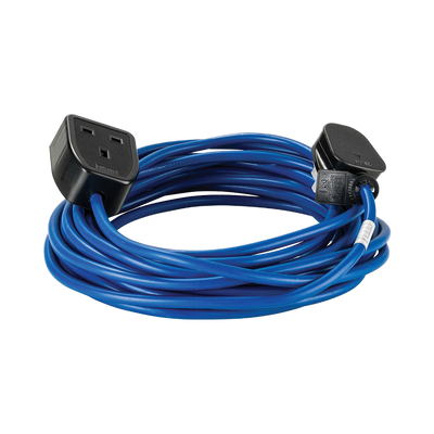 Defender Extension Lead Blue 1.5mm2 13A 10m - 230V