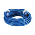 Defender Arctic Extension Lead Blue 2.5mm2 16A 25m - 230V