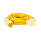 Defender Extension Lead Yellow 2.5mm2 32A 14m - 110V