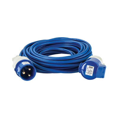 Defender Arctic Extension Lead Blue 2.5mm2 32A 14m - 230V