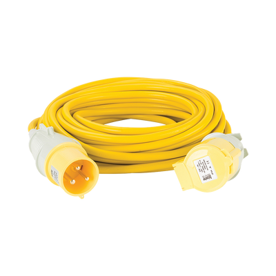 Defender Extension Lead Yellow 4mm2 32A 14m - 110V