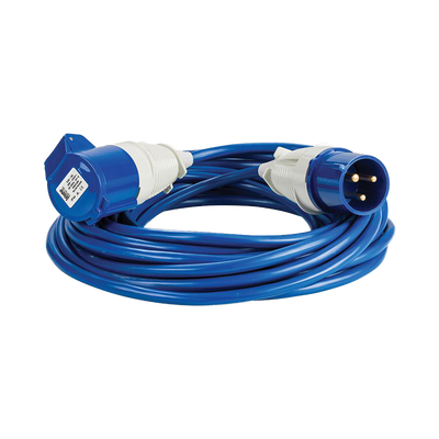 Defender Extension Lead Blue 4mm2 32A 14m - 230V