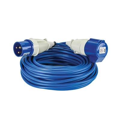 Defender Arctic Extension Lead Blue 2.5mm2 32A 25m - 230V