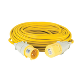 Defender Extension Lead Yellow 4mm2 32A 25m - 110V