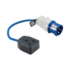 Defender Fly Lead Converter 16A - 13A - 230V