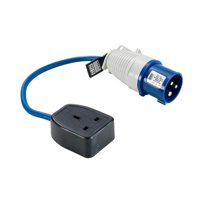 Fly Lead Crusader 13A-16A – Presa Blu 3 Pin Per Caravan E Motorhome (Spedizione Inclusa)