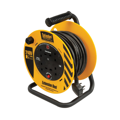 Defender Light Cable Reel 20m - 230V 13A