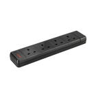 Defender Socket 4-Way 13A - 240V