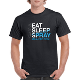 MAXVAC Eat Sleep Spray Deluxe T-Shirt