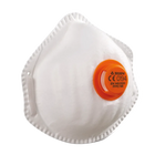 FFP2 NR D Cup Shaped Dust Mask With Valve (Pack of 10)